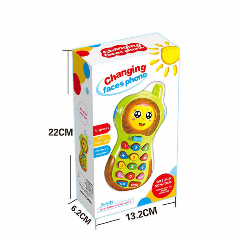 Goyal's 2 in 1 Face Changing Mobile Toy for 1-3 Year Old Baby Boys and Girls Birthday Gift Baby Toddlers