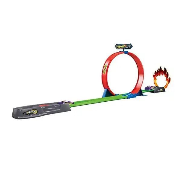 Goyal's Track with Car Toy Set for Kids Age 3-12 Year Old & Launcher Make 360° Spin Way Powerful/Inertia Powerd Car Racing Track Toy Set
