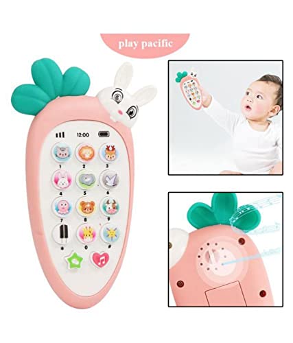Goyal's Rabbit Intelligent Baby Cell Phone Mobile Toy for Kids, Toddlers with Music, Ringtones, Lights (Multi Color)