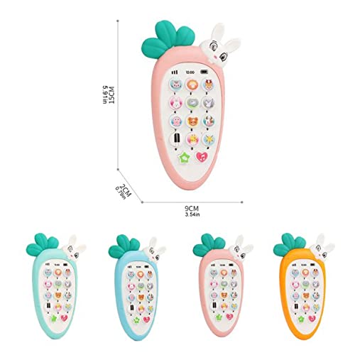 Goyal's Rabbit Intelligent Baby Cell Phone Mobile Toy for Kids, Toddlers with Music, Ringtones, Lights (Multi Color)