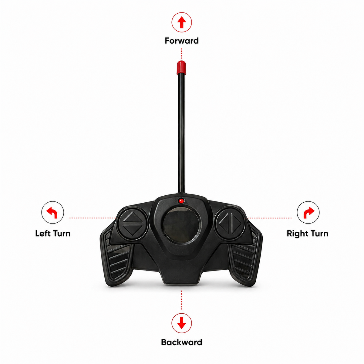 Goyal's Acrobetic Remote Control Stunt Car 360° Rotating Rolling Electric Race Car Toy with USB Charging Cable, for Kids Age 2 Years & Above - High Speed (Racing Car)