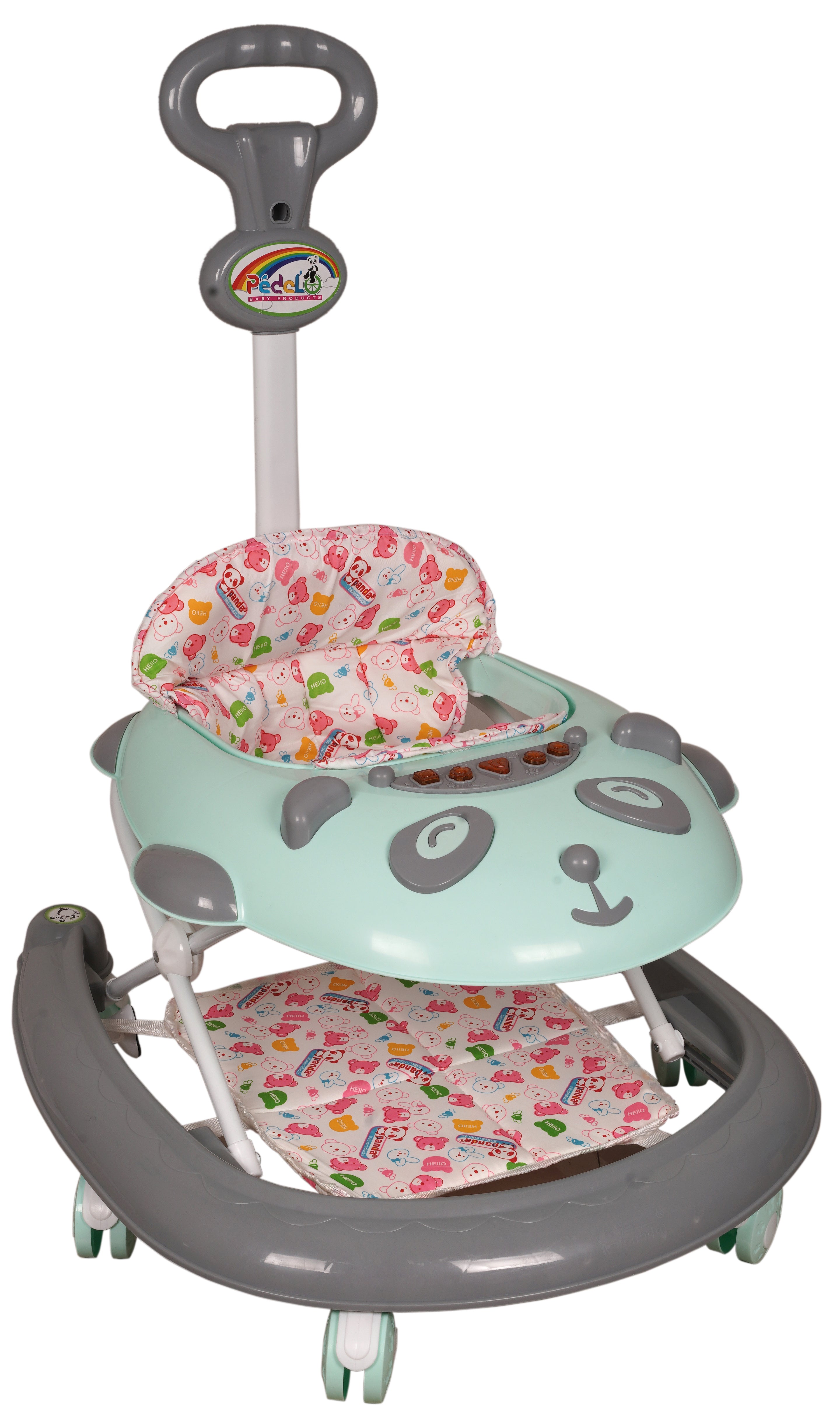 Goyal's Luxury Stylish Bravo Design 360° Rotating Baby Walker with Par