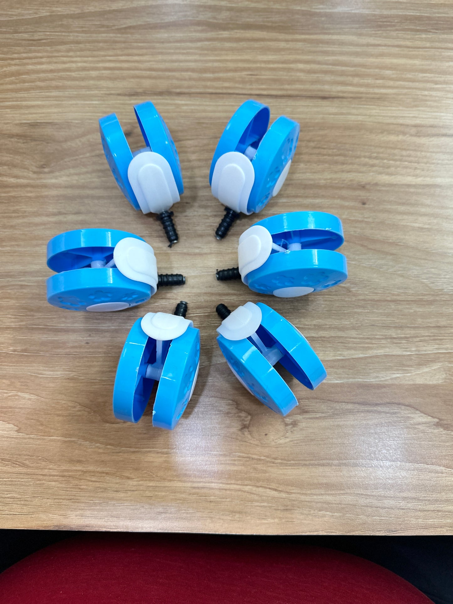 Goyal's Walker Wheels Set of 6 - Blue