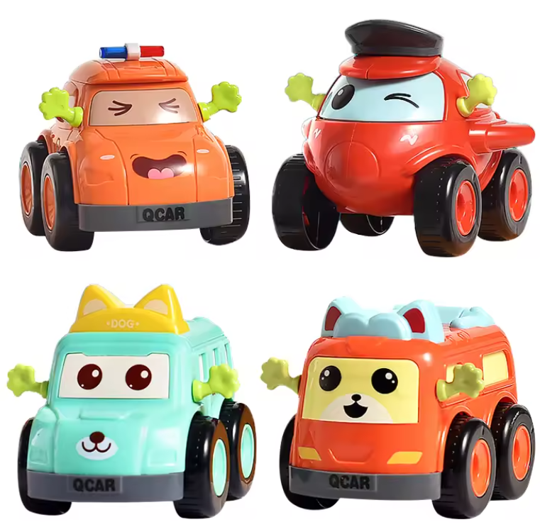 Goyal s Children Police Truck Cars Toddler Small Cartoon Mini Toys Fri