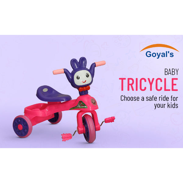 Goyal's Kandy Baby Tricycle Ride On with Music & Lights