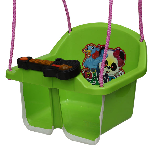 Goyal's Musical Eco Baby Swing with Long Ropes