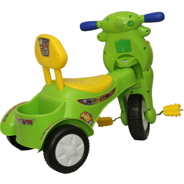 Goyal's Happy Birthday Baby Tricycle Ride-On with Music & Lights