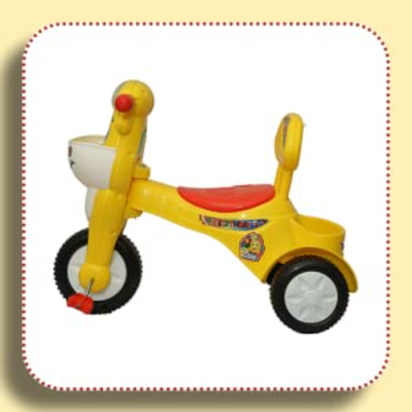 Goyal's Happy Birthday Baby Tricycle Ride-On with Music & Lights