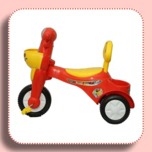 Goyal's Happy Birthday Baby Tricycle Ride-On with Music & Lights