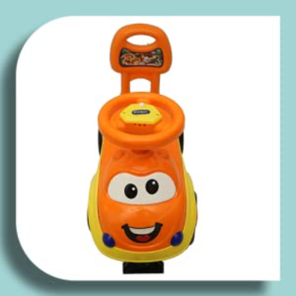 Goyal's Magic Rider Push-Car Ride-On for Kids with Music 1-3 Years