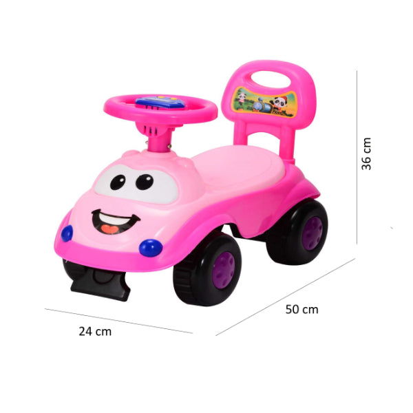 Goyal's Magic Rider Push-Car Ride-On for Kids with Music 1-3 Years