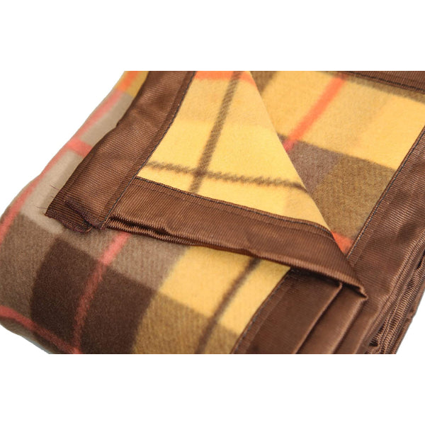 Goyal's Checker All Season Polar Fleece Blanket