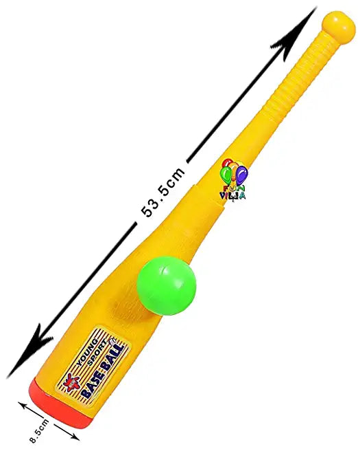 Goyal's Automatic Plastic Pitcher Power Shot Game, Unbreakable, Includes 1 Bat, 3 Balls