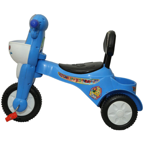 Goyal's Happy Birthday Baby Tricycle Ride-On with Music & Lights
