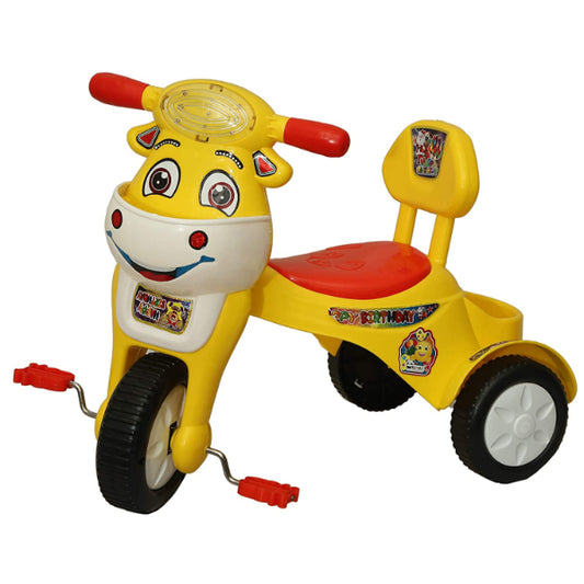 Goyal's Happy Birthday Baby Tricycle Ride-On with Music & Lights
