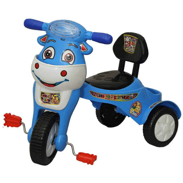 Goyal's Happy Birthday Baby Tricycle Ride-On with Music & Lights