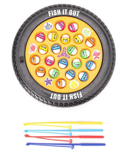 Fish top catching toy