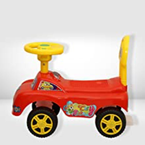 Goyal's City Road Rider Push-Car Ride-On for Kids with Music 1-3 Years