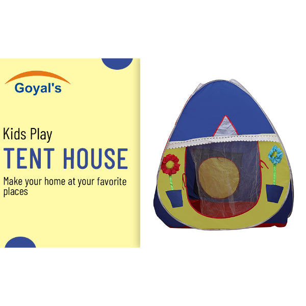 Goyal's Igloo Foldable Popup Kids Play Tent House for 1 Year to 12 Years - 110 x 110 x 120 cm Window Type