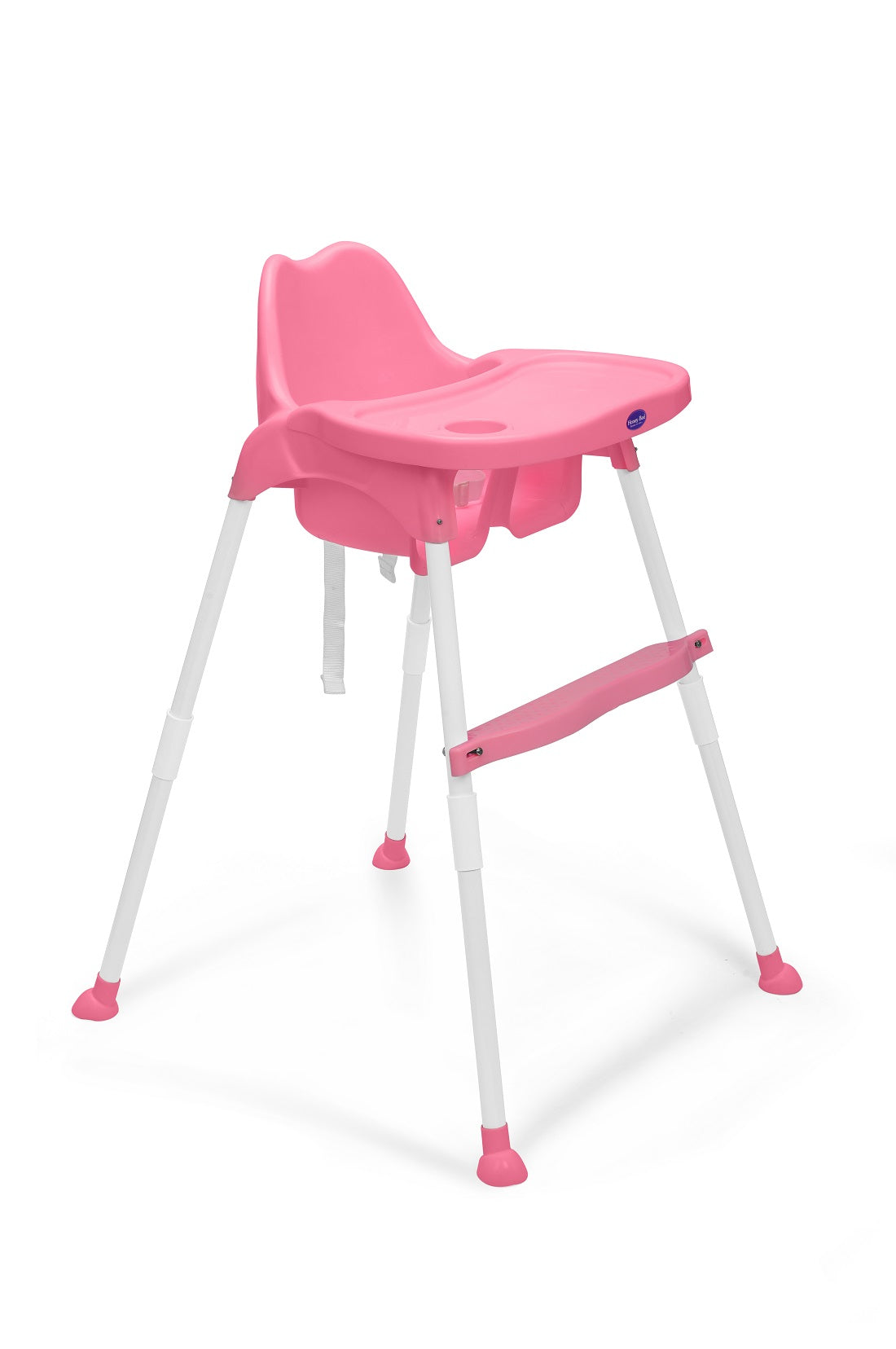 Goyal's 3 in 1 - Easy to Clean Bobo Pink Baby Dining Chair with Footrest and Tray, Upto 20 kgs