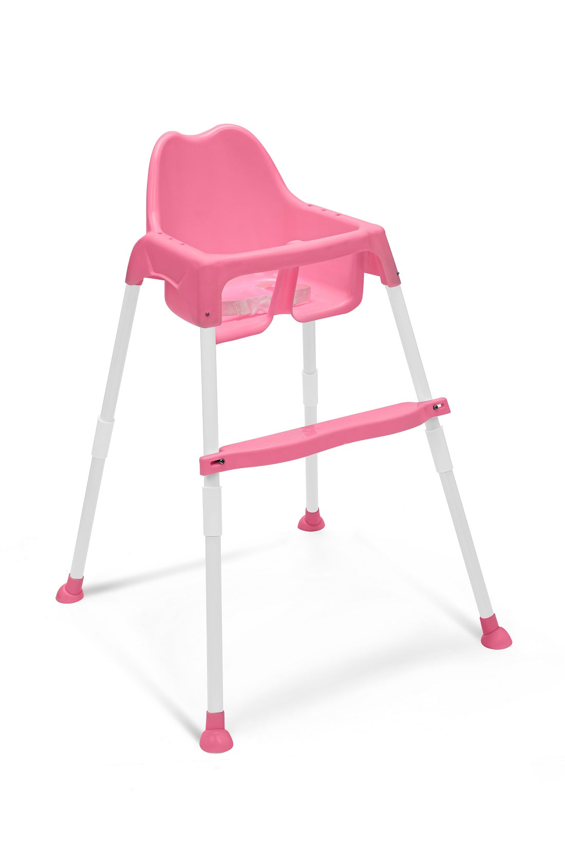 Goyal's 3 in 1 - Easy to Clean Bobo Pink Baby Dining Chair with Footrest and Tray, Upto 20 kgs