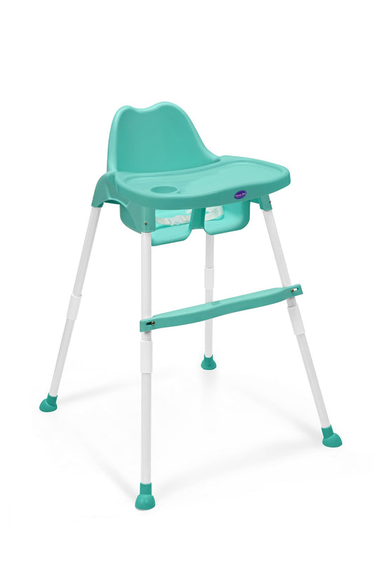 Goyal's 3 in 1 - Easy to Clean Bobo Green Baby Dining Chair with Footrest and Tray, Upto 20 kgs