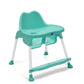 Goyal's 3 in 1 - Easy to Clean Bobo Green Baby Dining Chair with Footrest and Tray, Upto 20 kgs