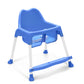 Goyal's 3 in 1 - Easy to Clean Bobo Blue Baby Dining Chair with Footrest and Tray, Upto 20 kgs