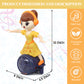 Goyal's 360° Rotating Musical Dance Study Girl Party All Night Toy with Attractive Multi Color Flashing Lights (Party Doll)