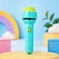 Goyal's 3-Slide Projector Flashlight Torch for Kids | 24 Picture Patterns with ABC Alphabets, Animals & Fruits | Educational Image Projector & Night Flashlight | Random Colour