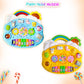 Goyal's Rainbow Music Piano with Striking Colors and Fun(Animal) Sounds for Kids, Flashing Lights & Wonderful Animal Sound Music