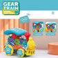 Goyal's Transparent Gear Big Engine 3D Concept Toys - 360° Rotating Vehicle, Gear Simulation Technology with Engine Sound and Colorful Lights for Kids 1 Year & Above (Gear Engine Large)
