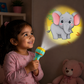 Goyal's 3-Slide Projector Flashlight Torch for Kids | 24 Picture Patterns with ABC Alphabets, Animals & Fruits | Educational Image Projector & Night Flashlight | Random Colour