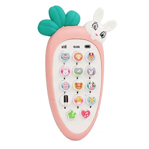 Goyal's Rabbit Intelligent Baby Cell Phone Mobile Toy for Kids, Toddlers with Music, Ringtones, Lights (Multi Color)