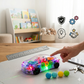 Goyal's Transparent Gear Vehicle Toy | 360° Rotating Multicolour Gear Toy with Lights & Music | Interactive 3D Concept Toy for Kids | Battery Operated