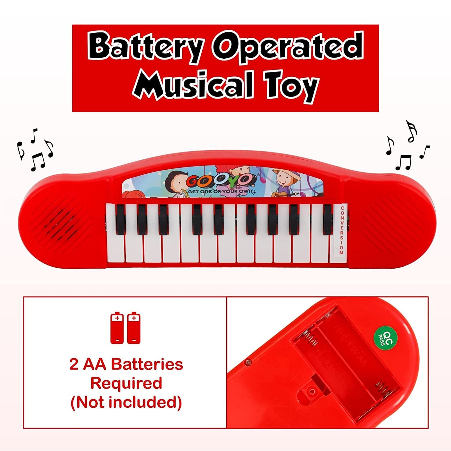 Goyal's Multi-Function Portable Electronic Keyboard Piano Musical Toys for Babies and Kids