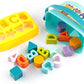 Goyal's Baby's First Shape Sorting Blocks Learning- Educational Activity Toys with 16 Building Blocks - Multicolor