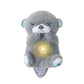 Goyal's Breathing Teddy Bear with Music for Baby Sensory Sleep Lights Rhythmic Soft Toy, Lights and Breathing Motion, Breathing Toy Teddy Bear with Lights | Best Gift for Kids (Dark Grey)