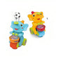 Goyal's Elephant Musician Toy, (Yellow) with Levitation Ball on Nose Along with Dazzling Light Drum Sound Music and Elephant Sound for Baby Toys