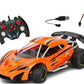 Goyal's Rechageable Hero Smoke Mist Spray Racing Runner Car Toys 2.4 GHz with LED Light and Sound Electric Toy for Kids, Multicolor