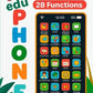 Goyal's Edu Phone English Language Learning Toy for Kids | ENG Languages | 28 Learning Functions | Musical Educational Mobile Toy with Camera Sound & Flash | for Boys & Girls 2+ Years