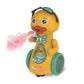 Goyal's Musical Walking Bubble Making Duck Toy with Electric Gimbal Sunglasses and Water Spray