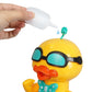 Goyal's Musical Walking Bubble Making Duck Toy with Electric Gimbal Sunglasses and Water Spray