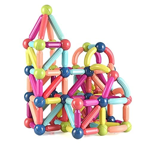 Goyal's Magnetic Blocks Educational Building Toys for Toddlers and Preschoolers, Build a Tower with Blocks, Connecting Bricks to Build Bridges, Multicolor - 25Pcs