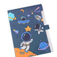 Goyal's Space Theme Multicolor A4 File Folder with 6 Pockets, Office Documents File, Expandable Folder (Pack of 2 Random Color)