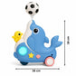 Goyal's Dolphin Musician Toy with Levitation Ball on Nose Along with Dazzling Light and Music - Multicolor