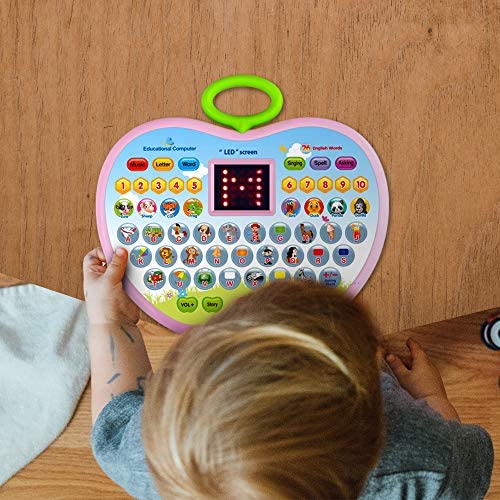 Goyal's Play & Learn Educational Learning Laptop Toy | Alphabets/Counting/Words and More Functions