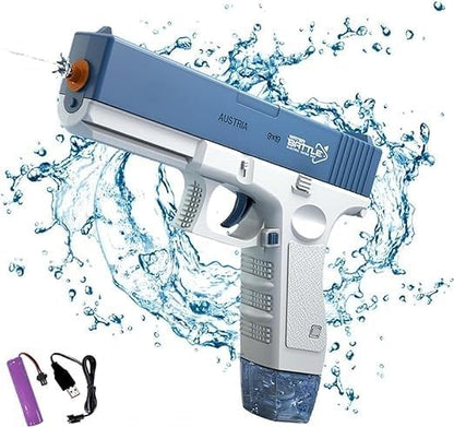 Goyal's High Pressure Holi Pichkari Electric Water Gun, Automatic Squirt Gun with 300CC Excellent Range 25-32 Feet