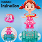 Goyal's 360 Degree Rotating Musical Dancing Girl Doll Toy with Attractive Multi Color Flashing Lights (Sit Girl)