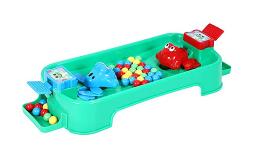 Goyal's 2 Players Hungry Frog Game, Funny Hungry Frog Eating Beans Game, (Best for Gift to Kids)- Multicolor